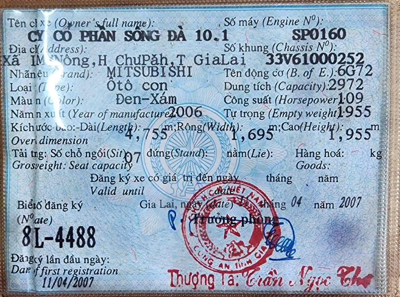 Xe, máy cũ, hỏng, Lô thứ 2 của Công ty TNHH MTV Sông Đà 10.1 4